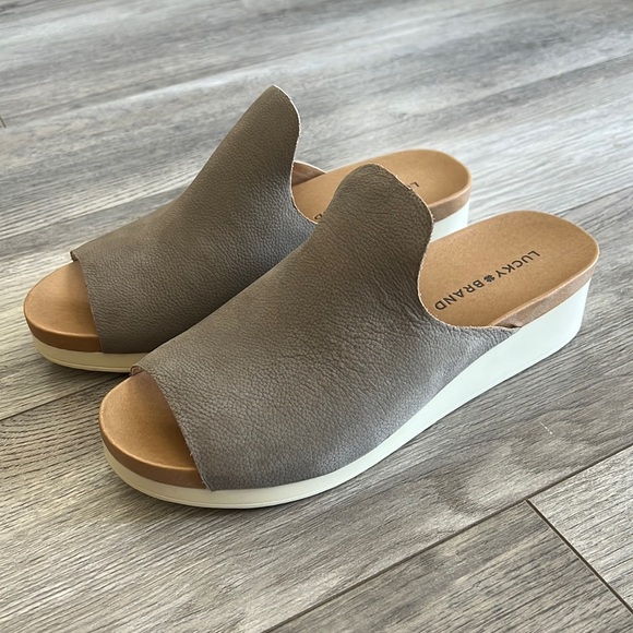 Lucky Brand Shoes - Lucky Brand Grey Wedge LK-Finela